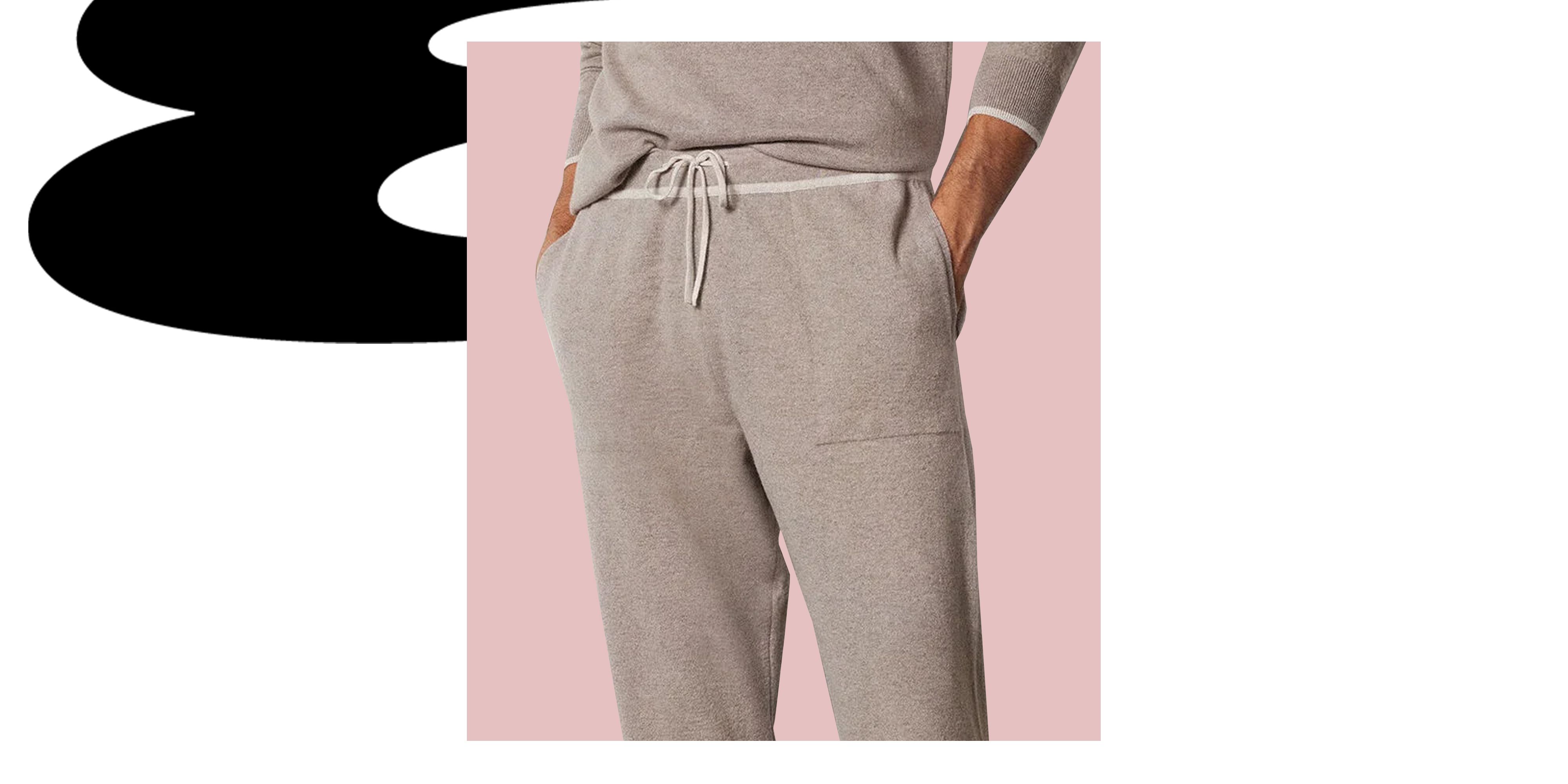 Lands' End Men's Serious Sweats Sweatpants - Large - Gray Heather