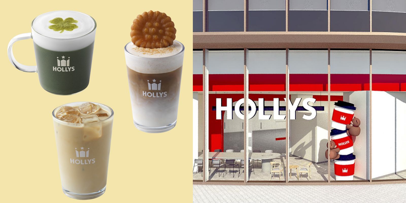 韓国の人気カフェ「HOLLYS（ハーリス）」が日本上陸！ 大阪・難波に1号店をオープン｜ELLE gouremt【エル・グルメ】