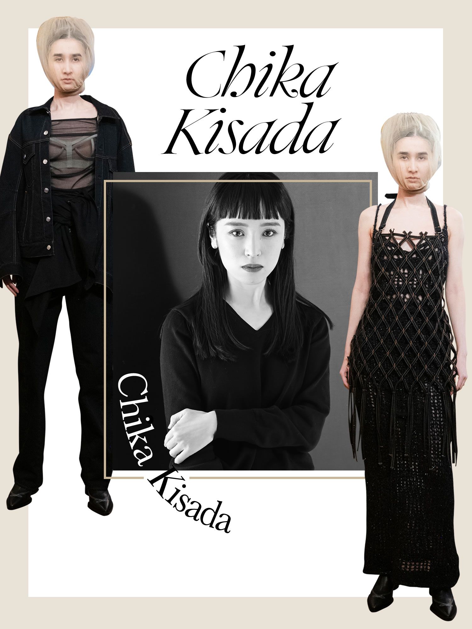 25SS】FETICO フェティコ / ROSE DENIM DRESS / デニム