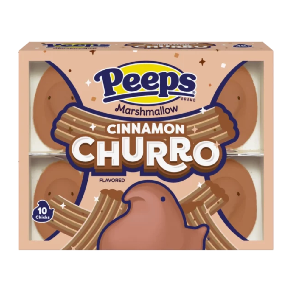 packaging for cinnamon churro flavored marshmallow treats