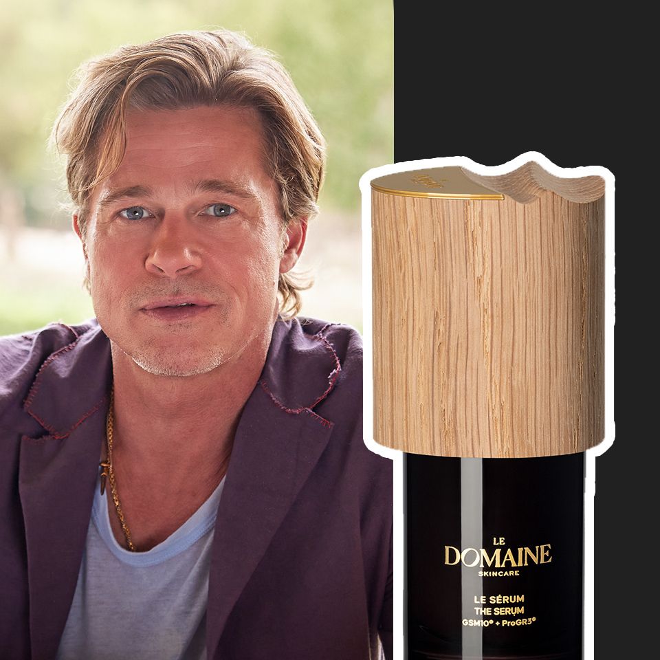 Brad Pitt Slams 'Anti-Aging' Skincare in Promoting Le Domaine