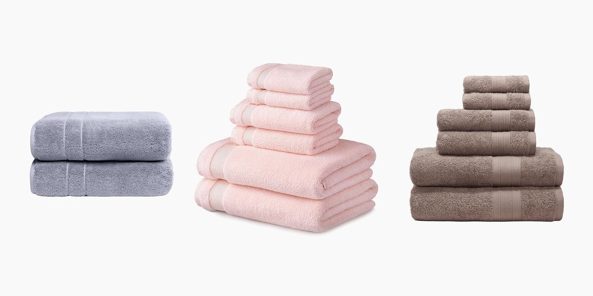 Tens Towels 8 Piece Towels Set, 2 Extra Large Bath Towels, 2 Hand Towels, 4  Washcloths