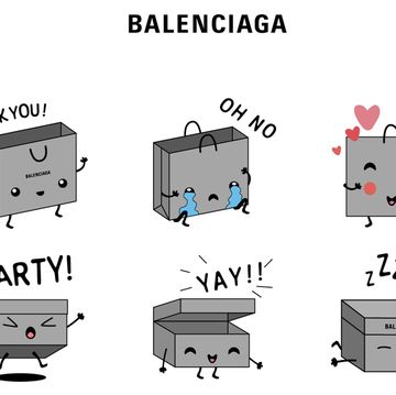 「バレンシアガ」のlineステッカーパックが期間限定で配布スタート！