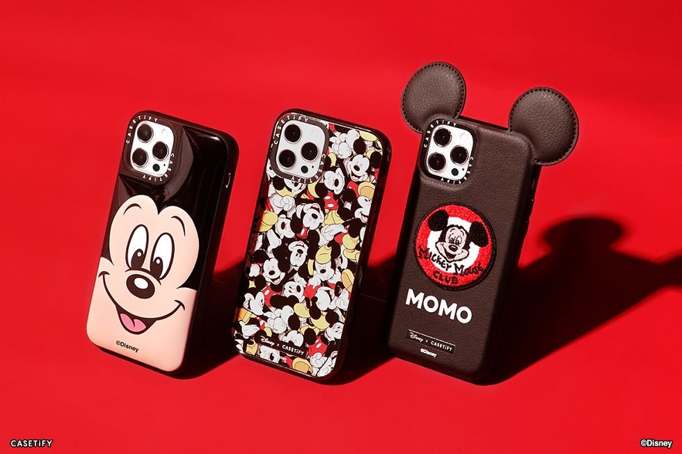 迪士尼x casetify推出超萌米奇手機殼！iphone、samsung復古米奇立體耳朵配件超吸睛