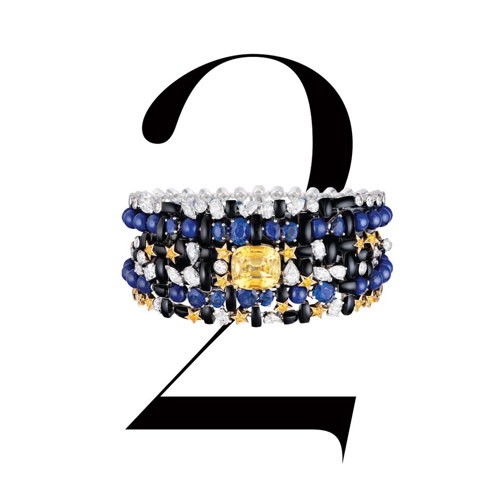 chanel high jewelry tweed bracelet