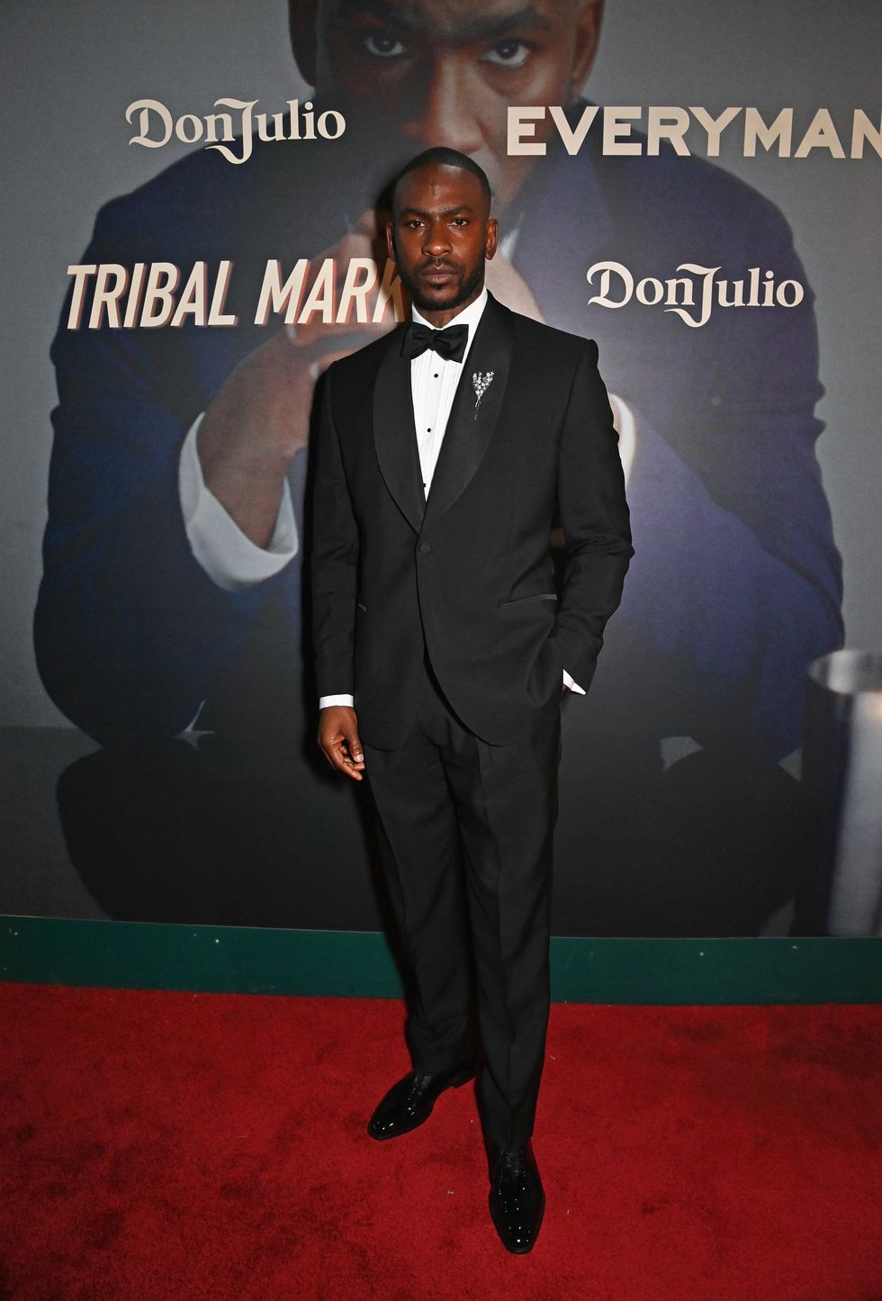 london england january 24 skepta attends the premiere of quottribal markquot a film by skepta with don julio 1942 and everyman cinema on january 24 2024 in london england photo by dave benett