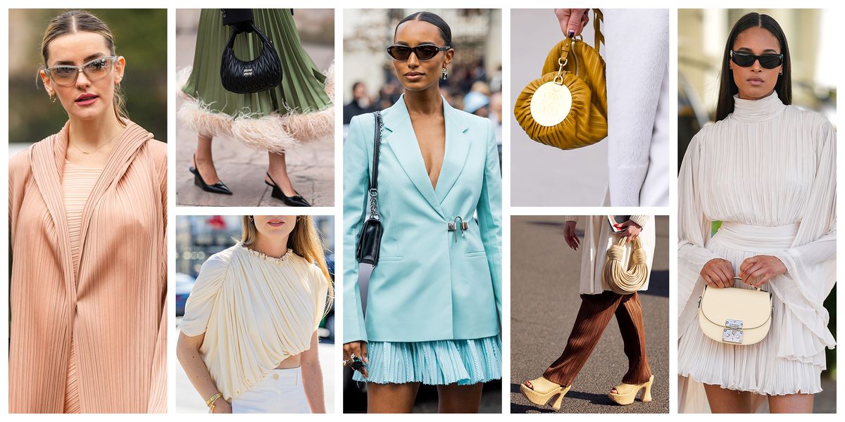 Shop Pleated Skirts, Tops, and More