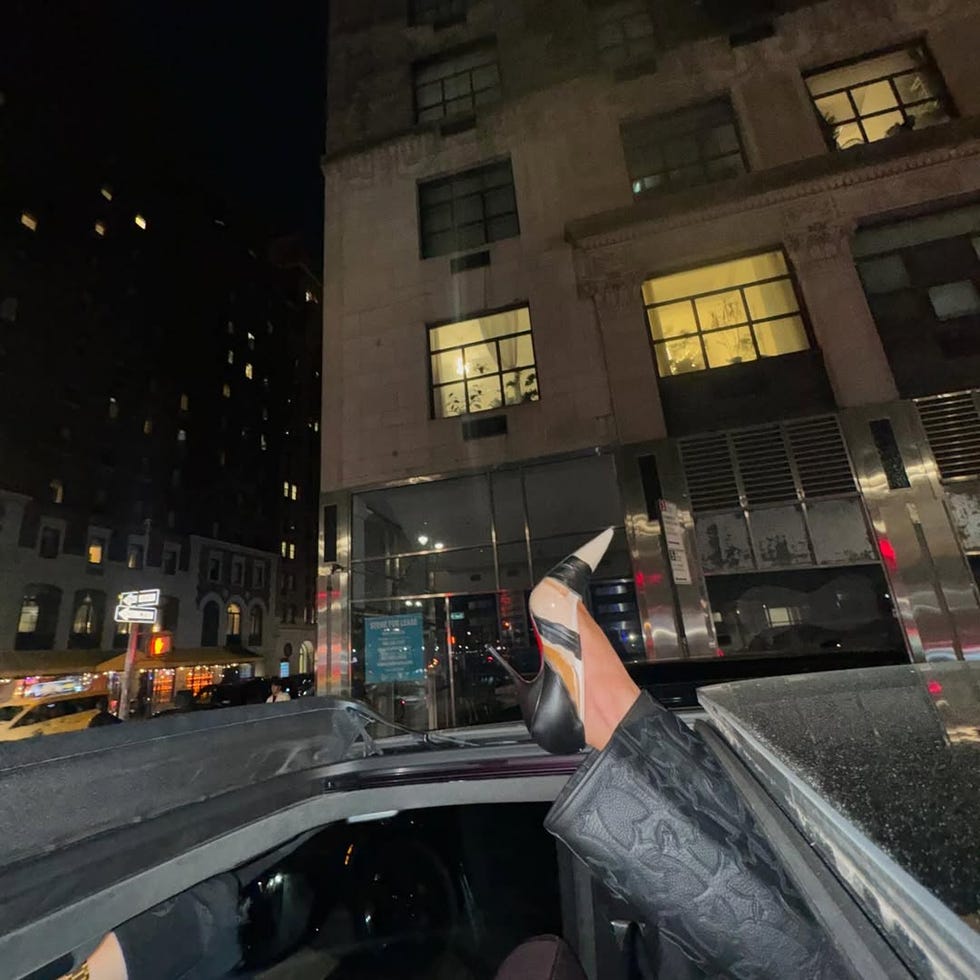 dua lipa's shoe