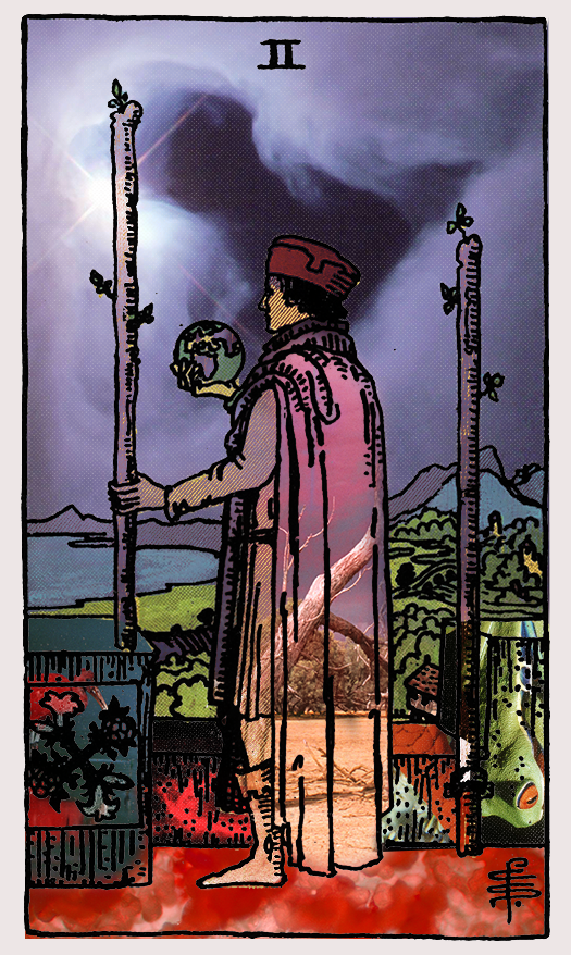 2 of wands