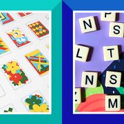 Illusion card game and Bananagram word game