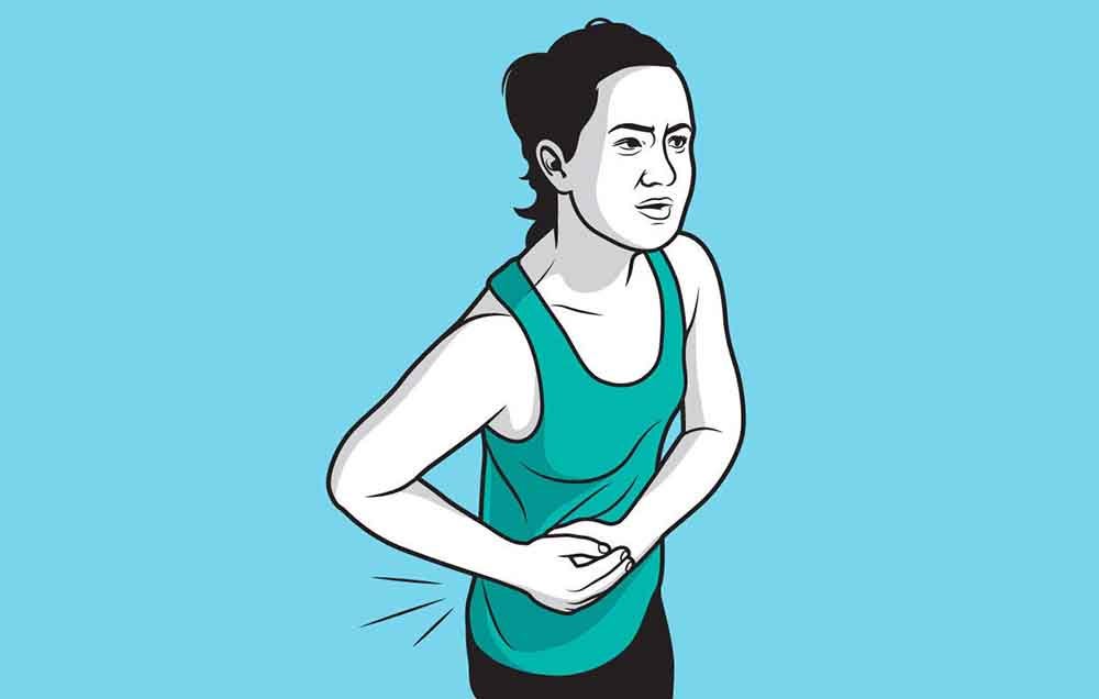 side stitch