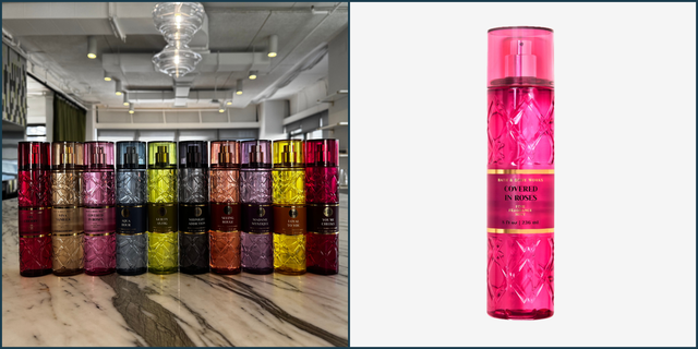 bath and body works perfume test