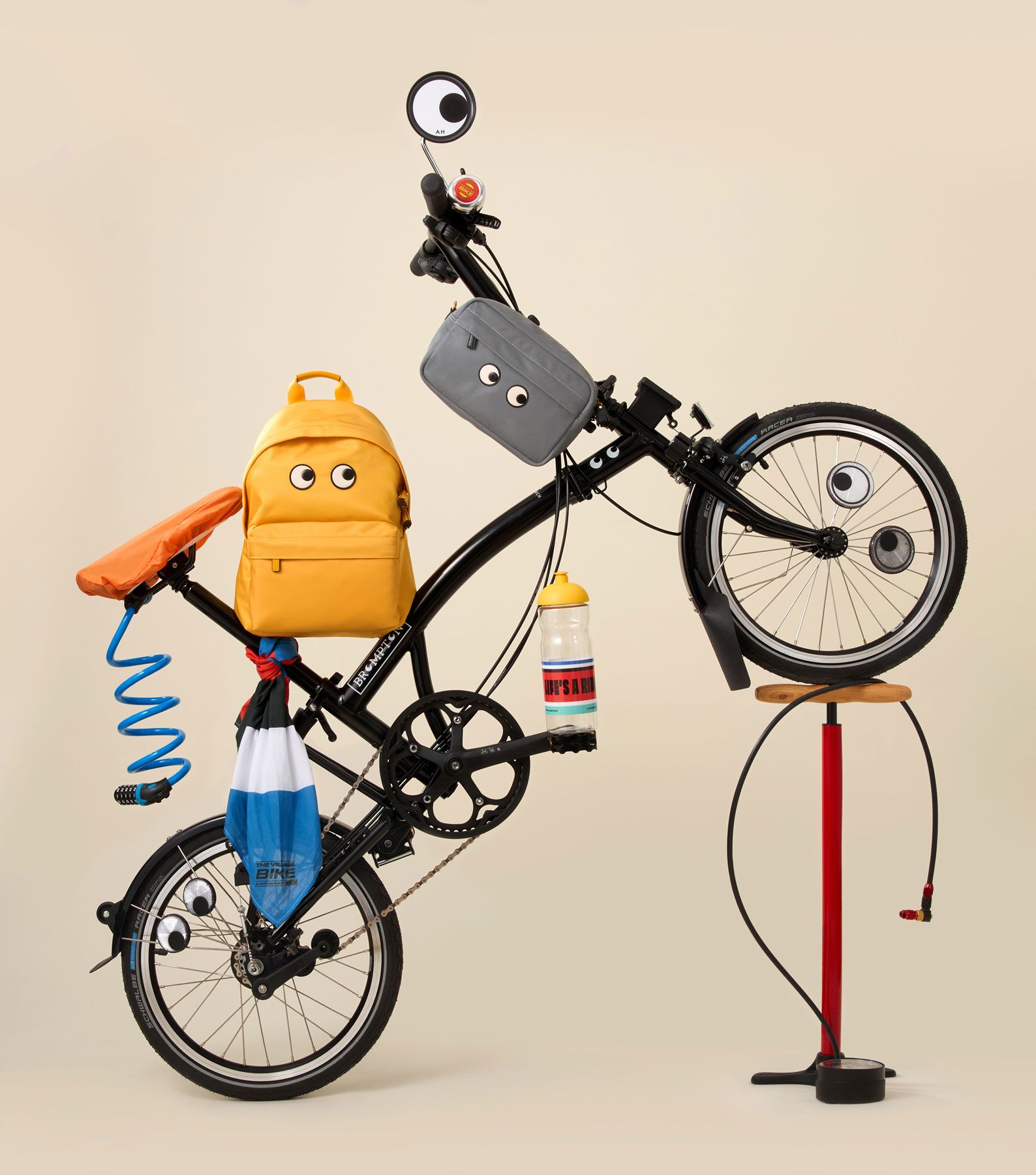 く日はお得♪ アニヤ・ハインドマーチ」が自転車＆サイクリングのポップアップ アクセサリー