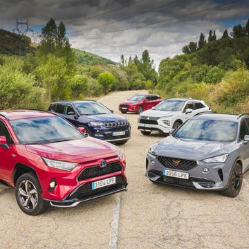 toyota rav4 plugin hybrid, cupra formentor ehybrid, jeep compass 4xe, mitsubishi eclipse cross y ford kuga phev