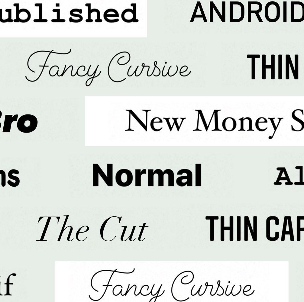 Claire Mejor Síntomas What Font Are You on Instagram - Guide to New Fonts for Stories
