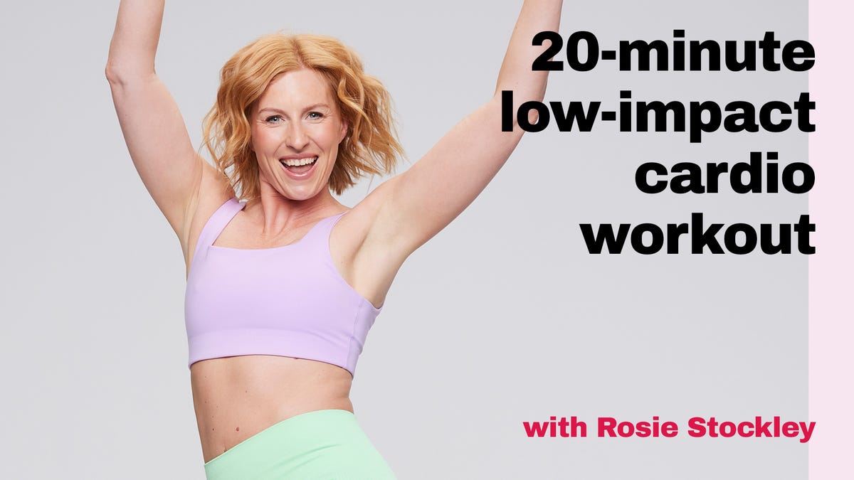 20 Minute Low Impact Cardio Workout With Rosie Stockley