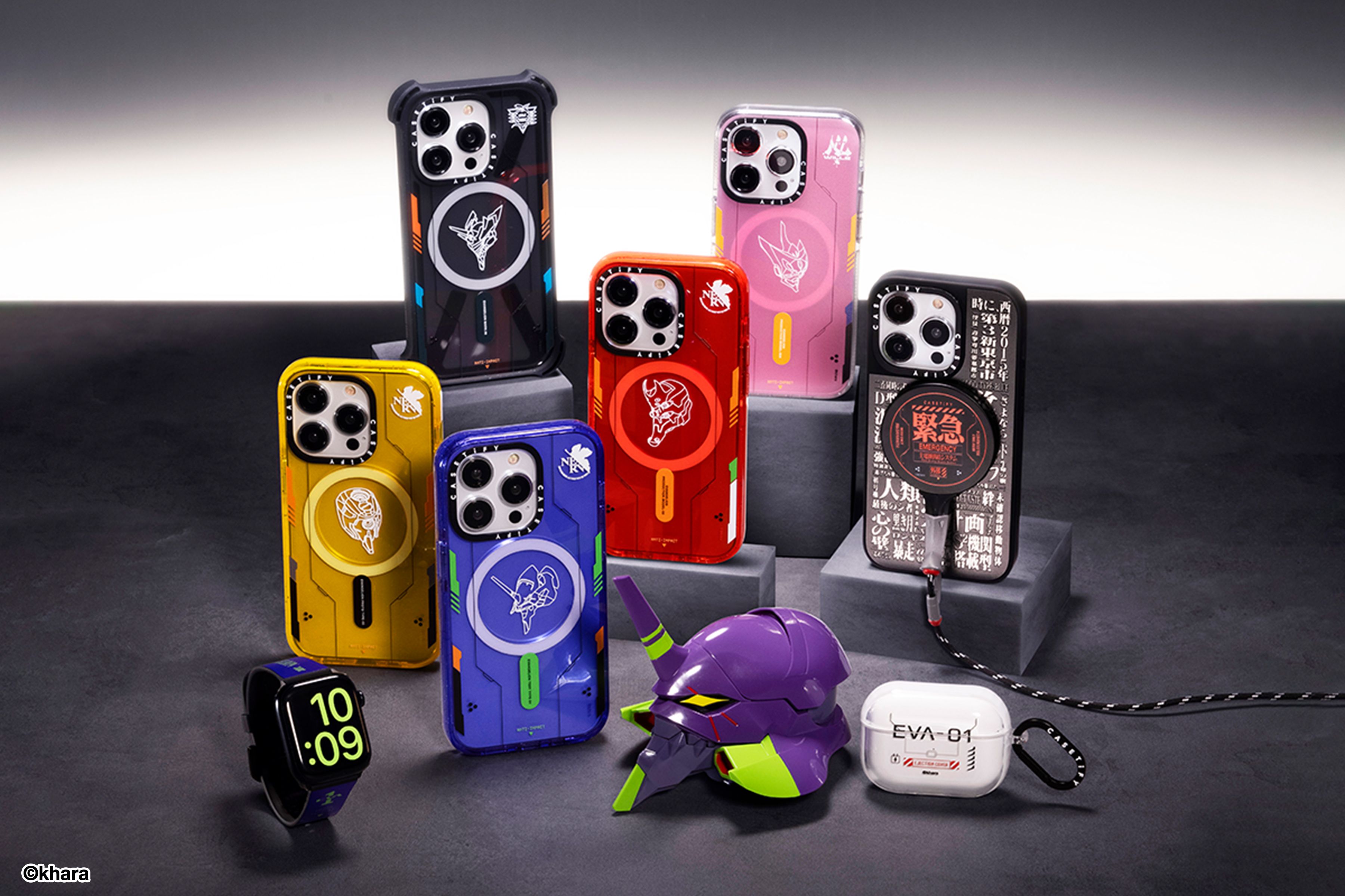 EVANGELION x CASETiFY AirPods Proケース+solidarischer-hof-wybelsum.de