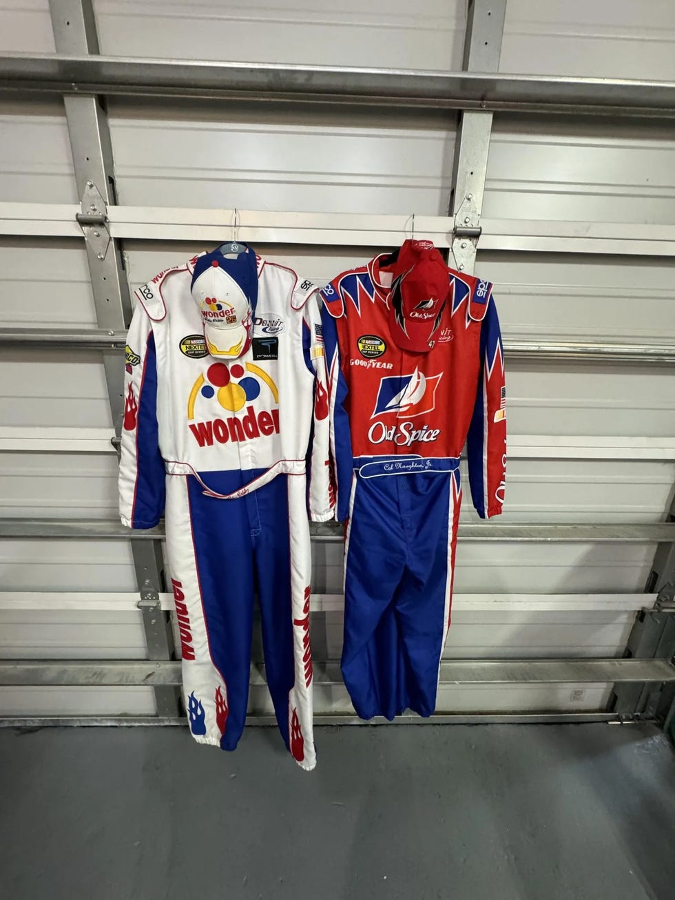 two talladega nights themed nascarstyle gokarts