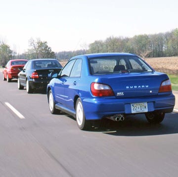 2002 Subaru Impreza WRX 2001 BMW 330xi 2001 Audi S4 quattro 2002 subaru impreza wrx 2001 bmw 330xi 2001 audi s4 quattro