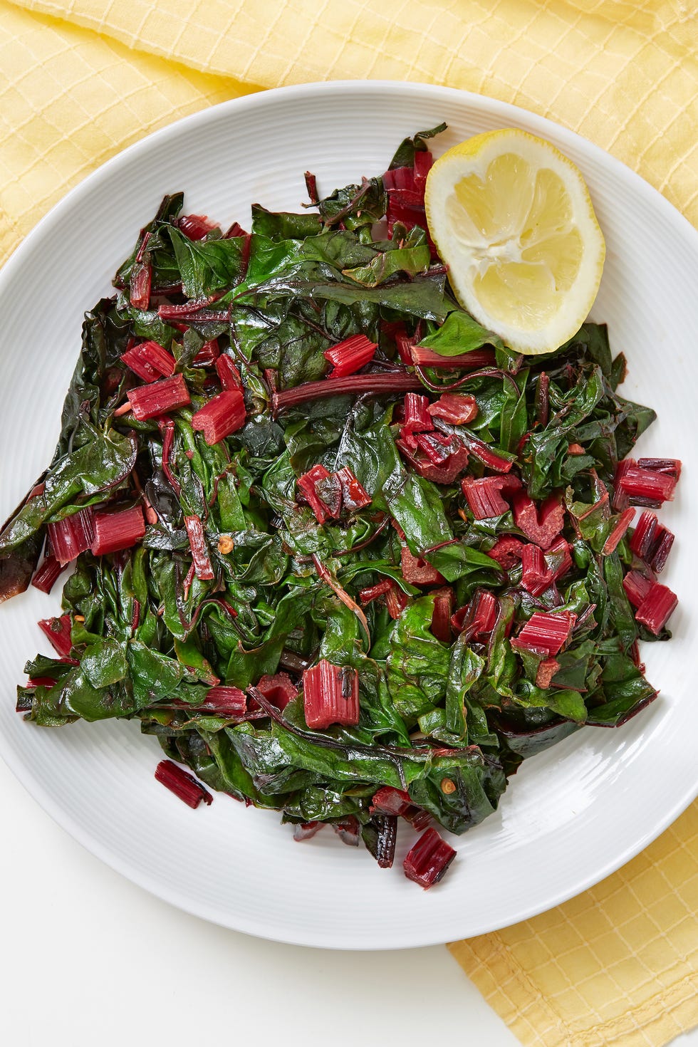 cooked swiss chard