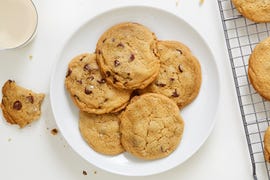 vegan chocolate chip cookies