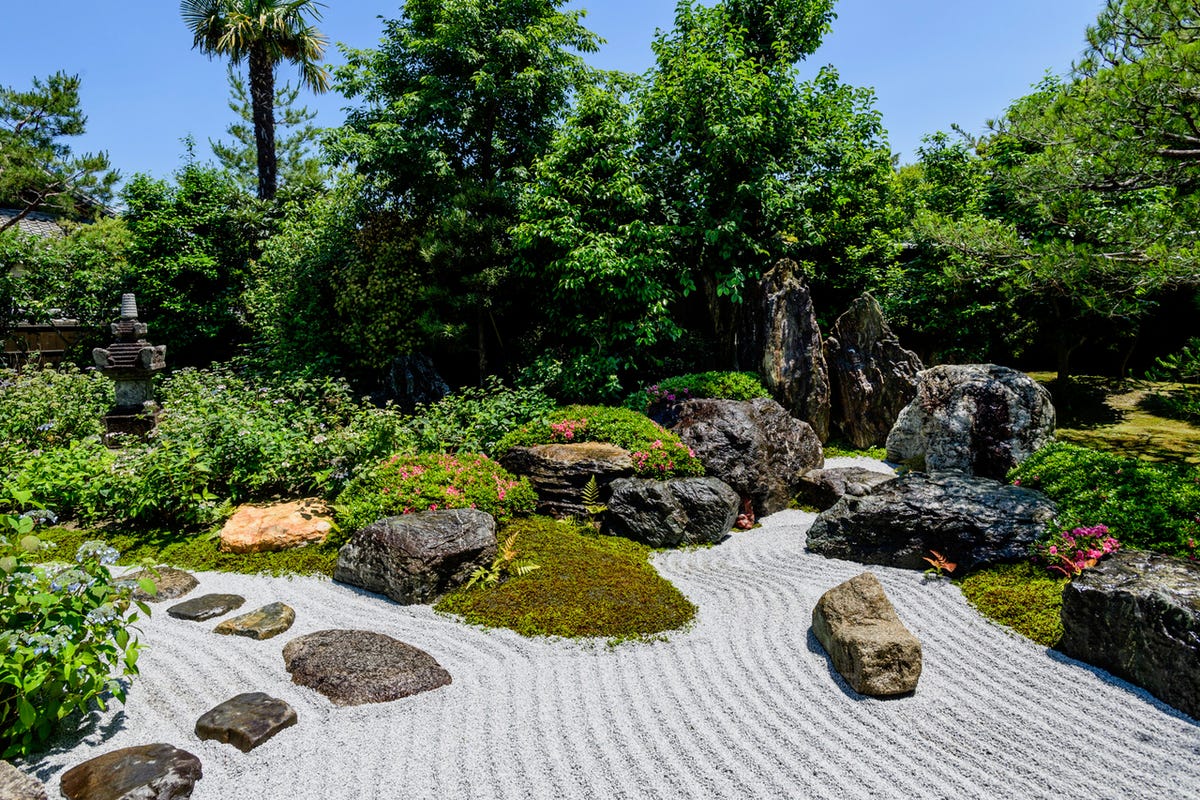 漆喰絵画　京都の庭園 大寧軒庭園 ― 藪内透月斎作庭…京都市・南禅寺界隈の庭園
