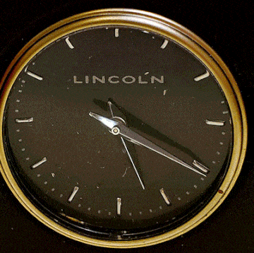 2006 lincoln town car dash clock