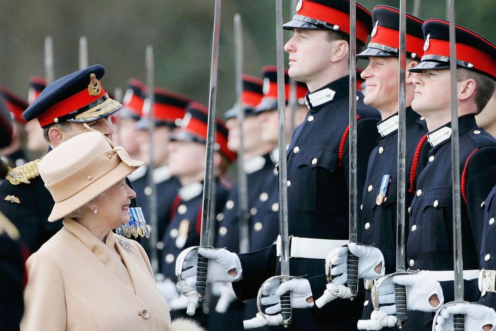 queen elizabeth prince harry 2006