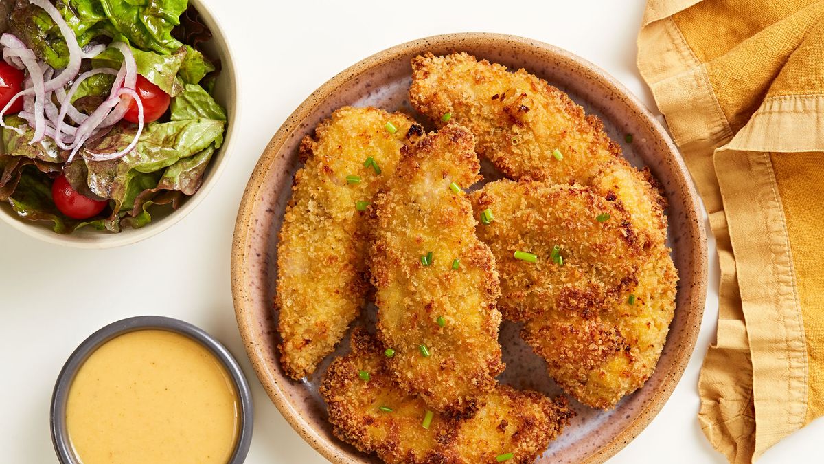 preview for You Can Make Crispy Chicken Tenders *Without* A Deep Fryer