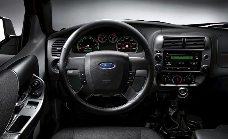 Land vehicle, Vehicle, Car, Motor vehicle, Steering wheel, Ford motor company, Ford, Center console, Sport utility vehicle, Pickup truck, 