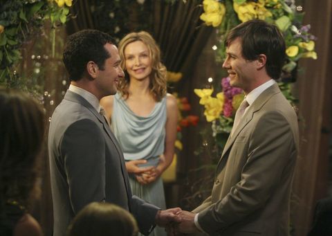 same sex weddings in history, in hollywood, and on film and television