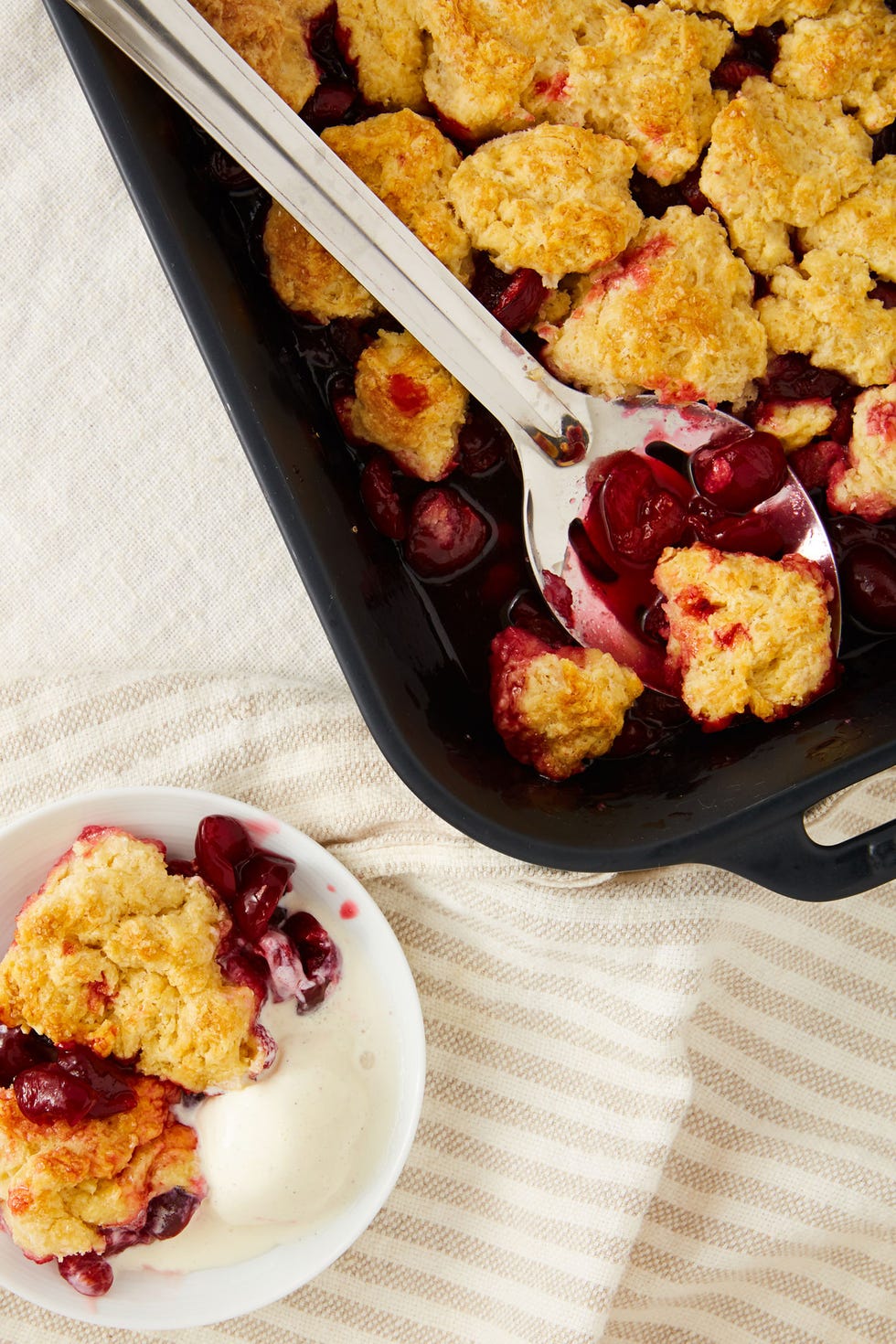 cherry cobbler