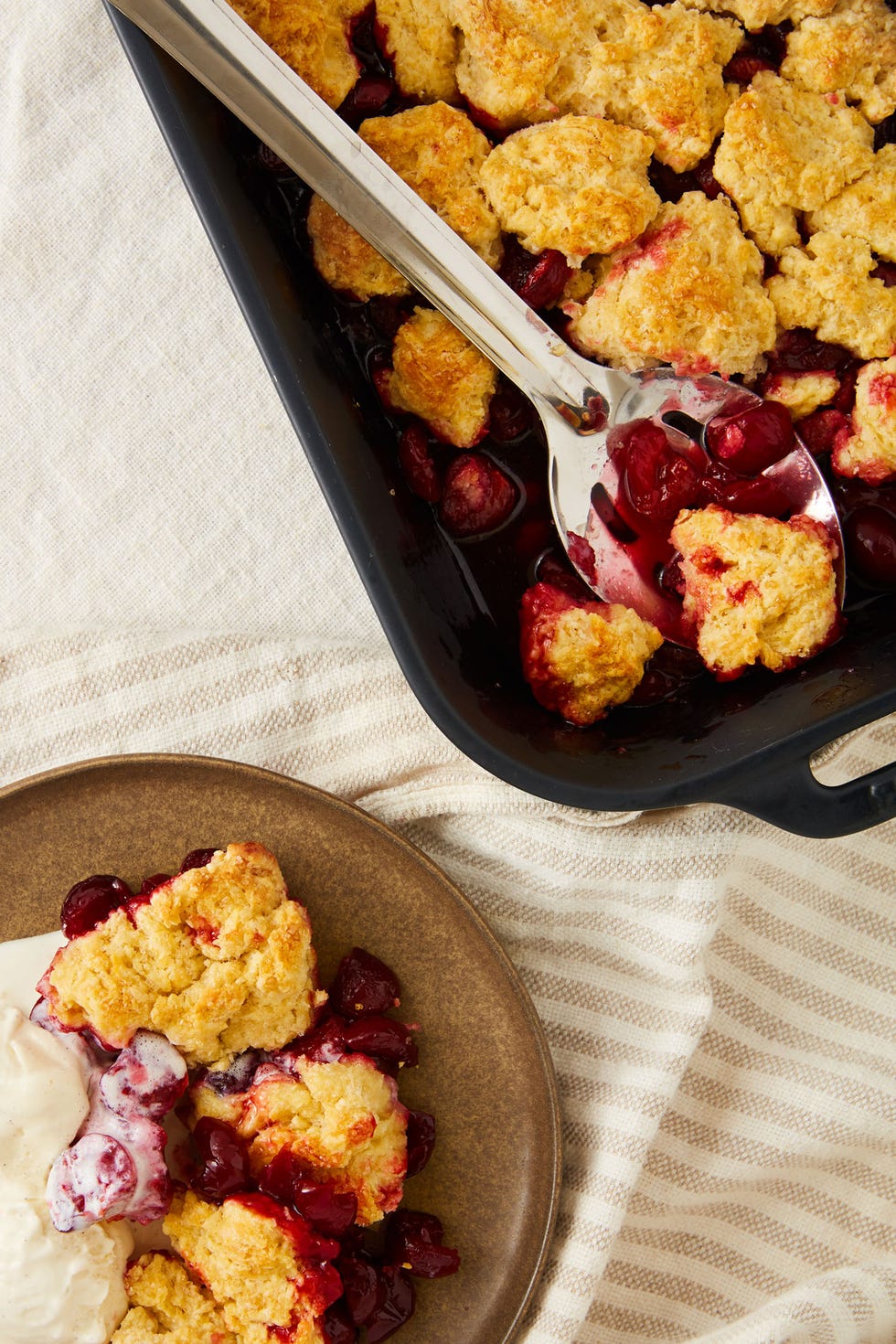 cherry cobbler