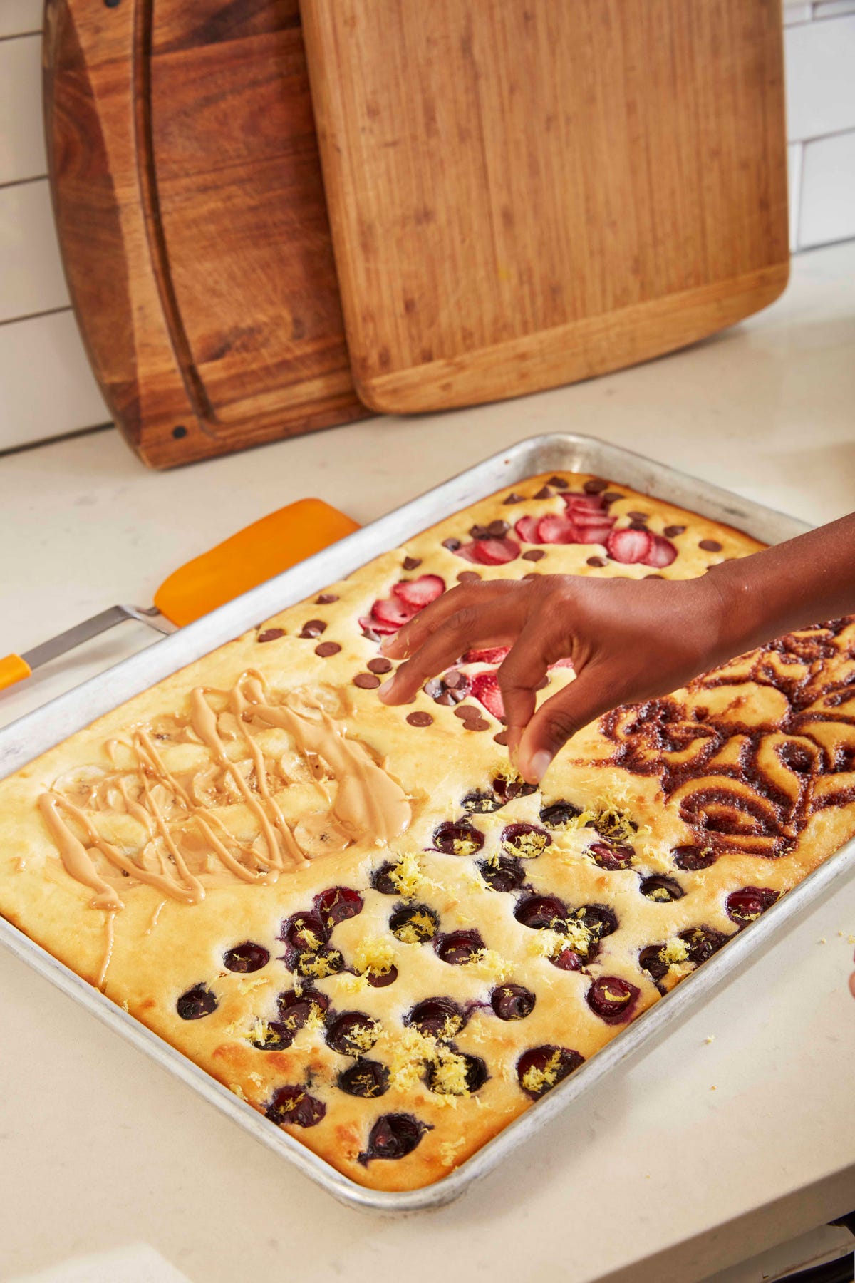 preview for This Sheet Pan Pancake Is A True Crowd Pleaser