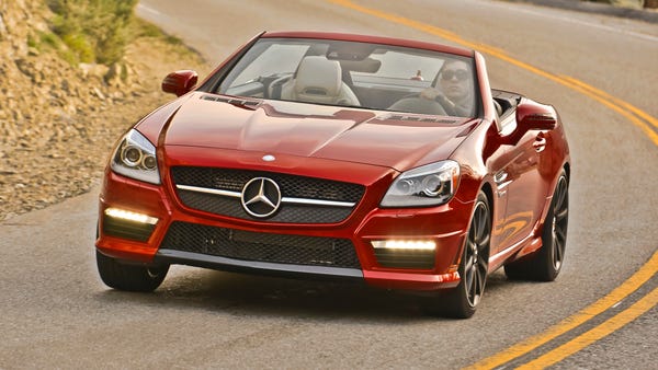 2015 Mercedes-Benz SLK55 AMG