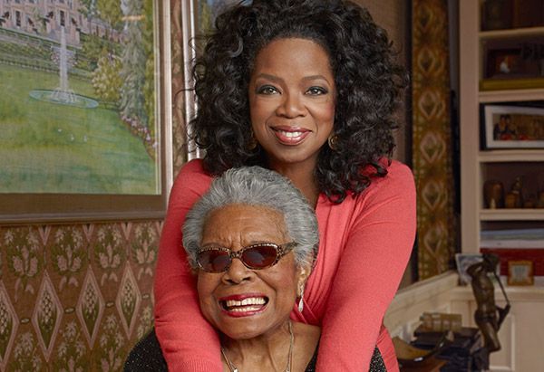 maya angelou then and now