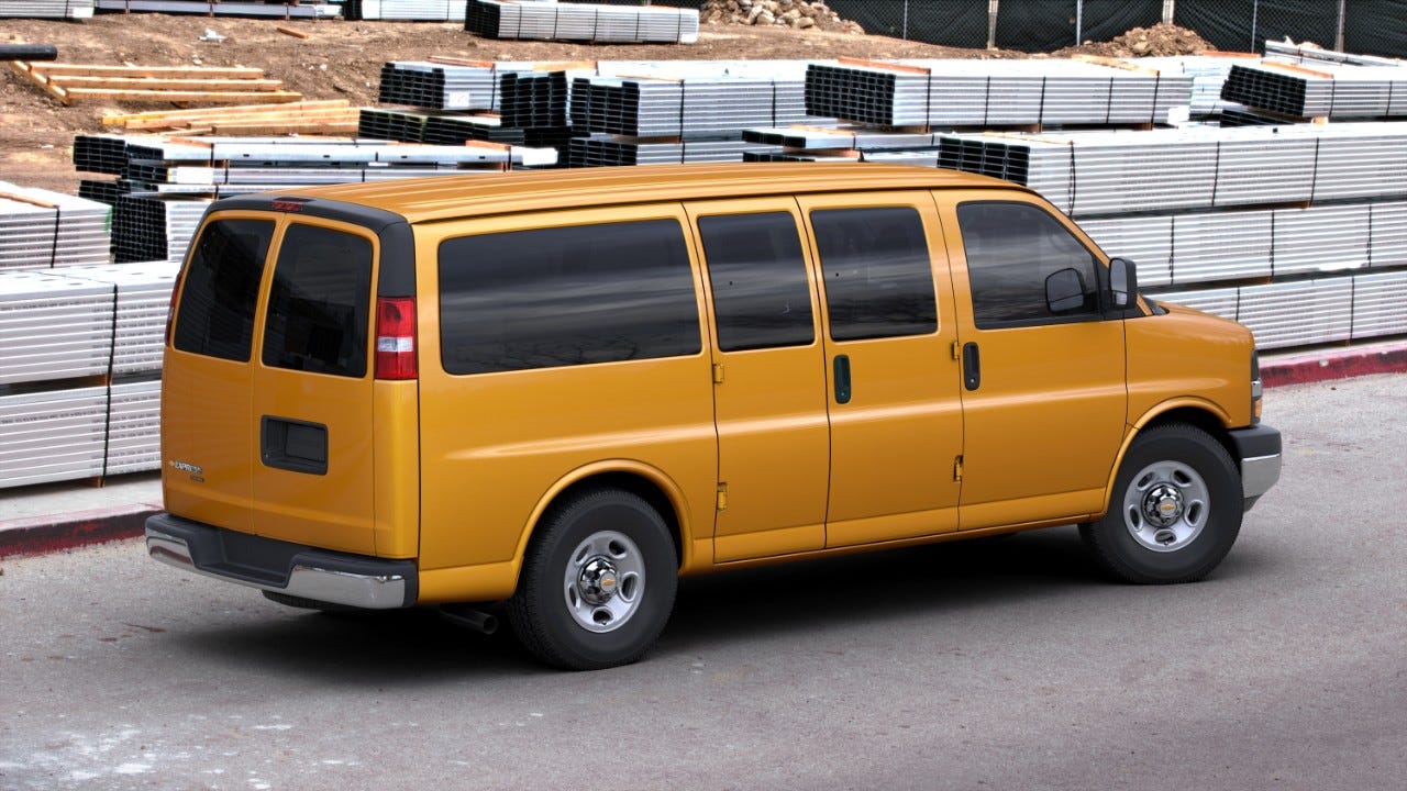 2024 chevrolet express side