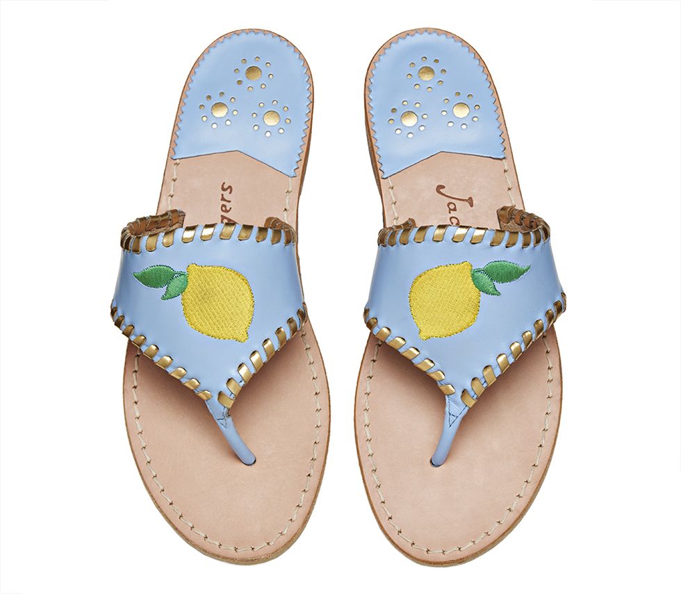 jack rogers lemon sandals