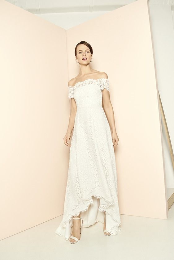 Whistles rose 2024 wedding dress