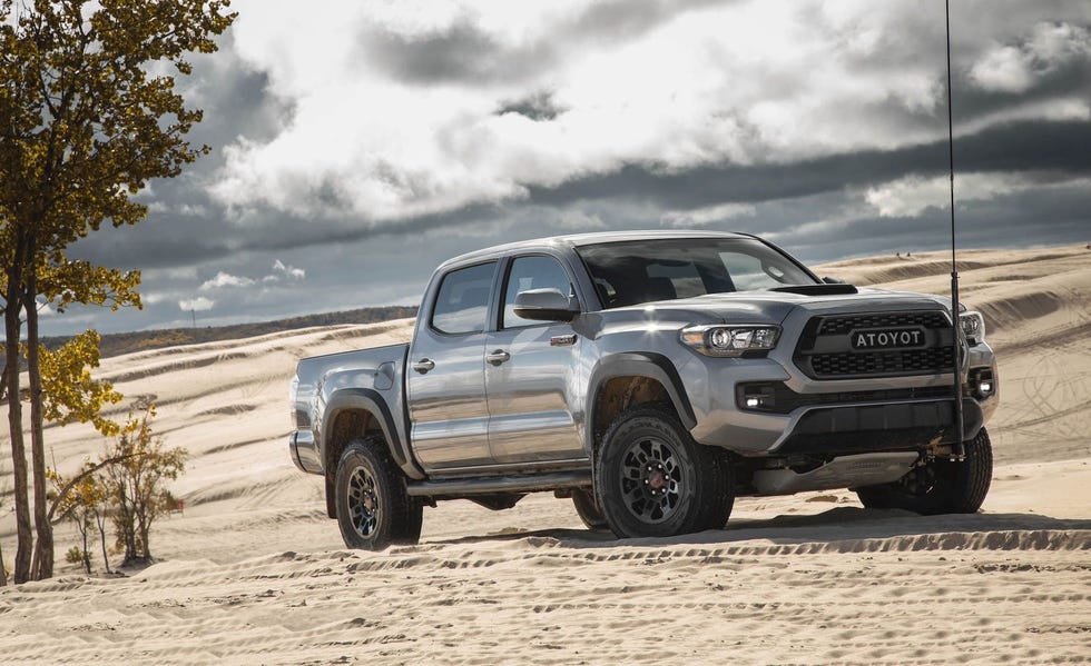 2017 toyota tacoma trd pro front parked