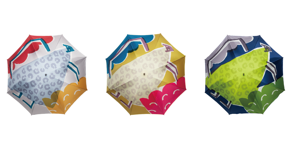 デザイン解説も！ 雨の日でもハッピーを運ぶ、鈴木マサルの傘40｜ELLE 