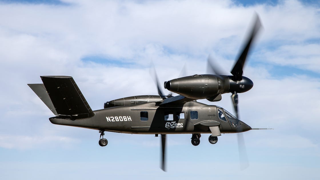 V-280 Valor Tiltrotor Achieves First Cruise Mode Flight