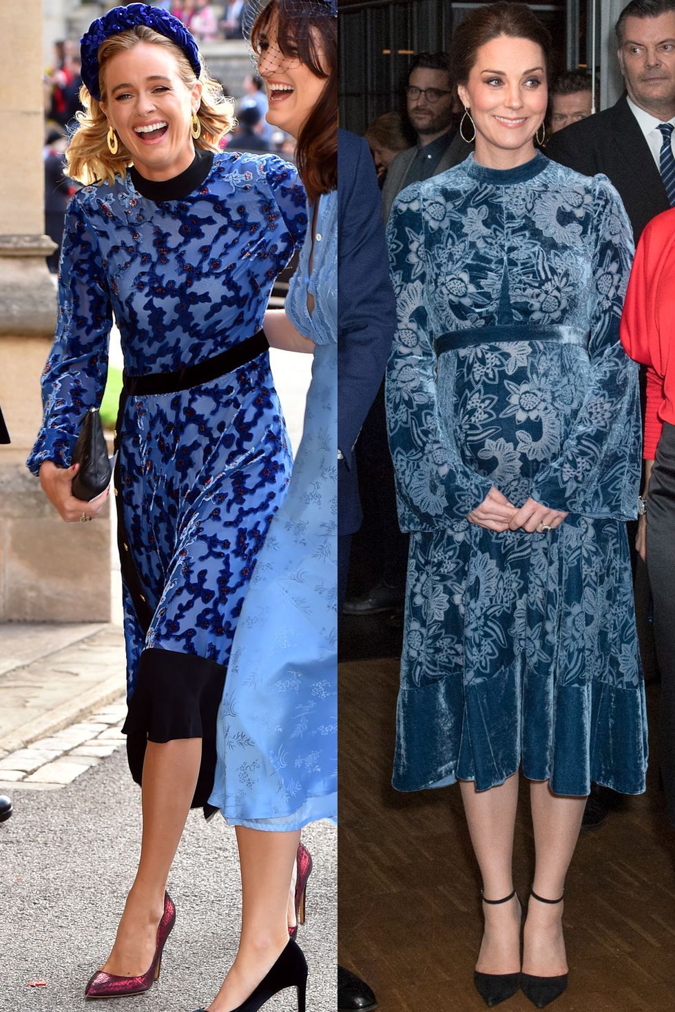 Cressida Bonas Wore a Dress Like Kate Middleton's to Princess Eugenie's ...