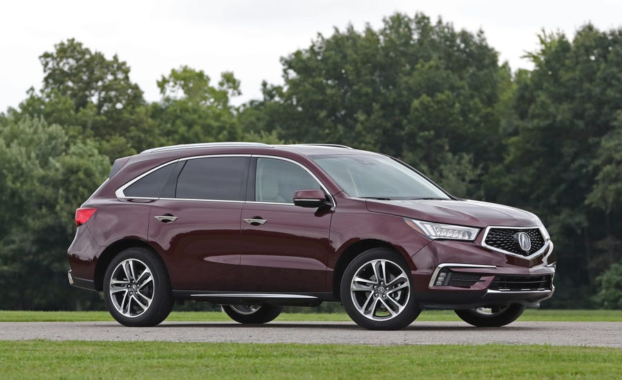 2018 Acura Mdx Exterior Design And Dimensions Review Car And Driver