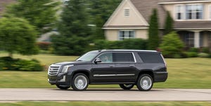 2018 Cadillac Escalade ESV driving