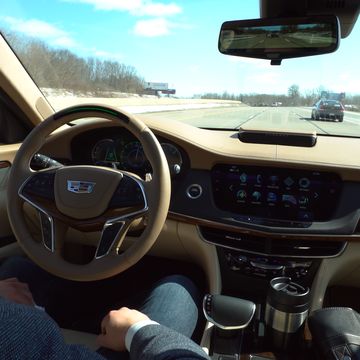 the 2018 cadillac ct6 will feature super cruise™, the industry’s first true hands free driving technology for the highway