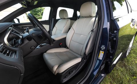 2018 chevy impala front seats