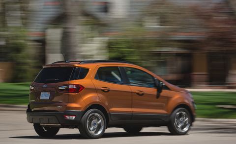 2018 ford ecosport side exterior