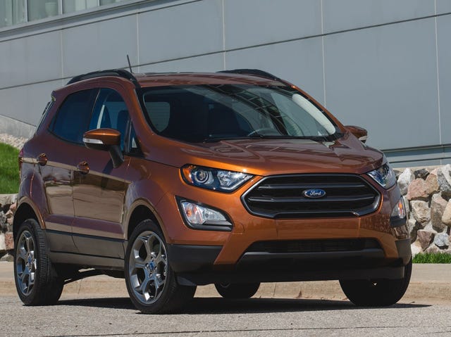 2018 ford ecosport front exterior