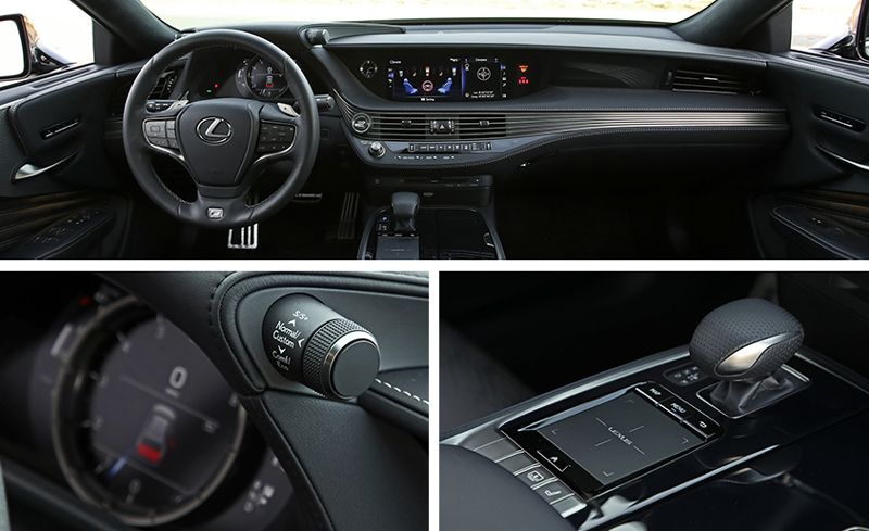 LS500 F SPORT※ 2018 Lexus LS500 F Sport AWD Tested: Moderately Assertive